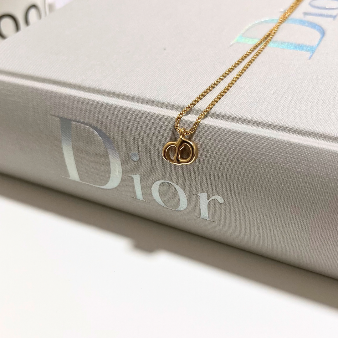 Vintage Dior CD Necklace (1.3cm)