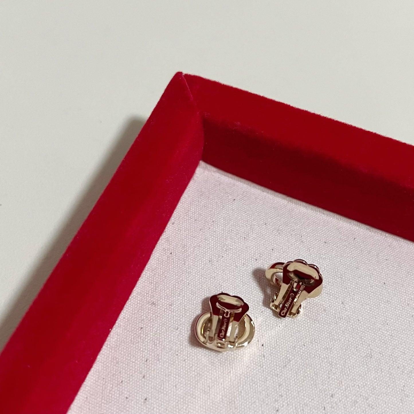 Vintage Dior clip on earrings (Small)