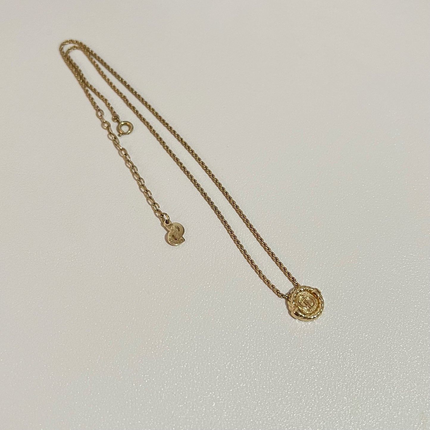 Vintage Dior Medallion Necklace