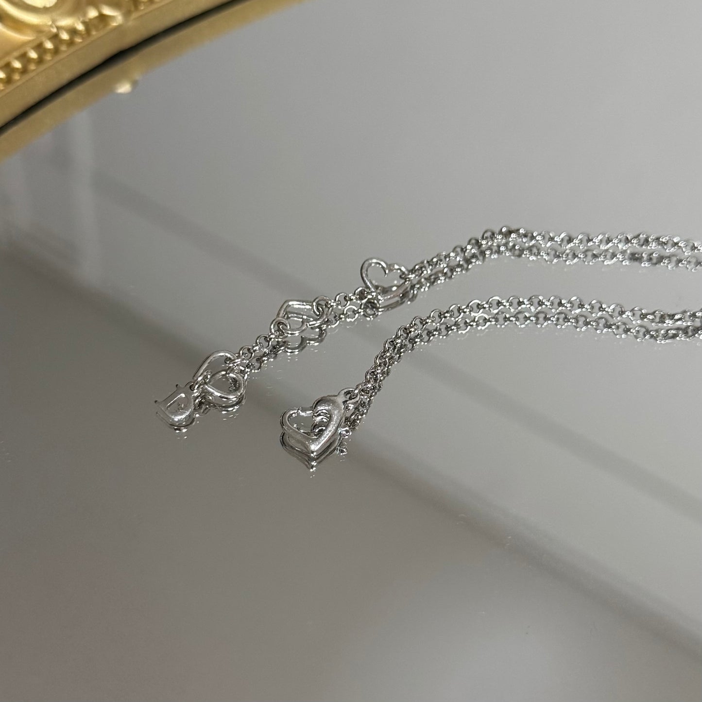Vintage Dior Heart Bracelet