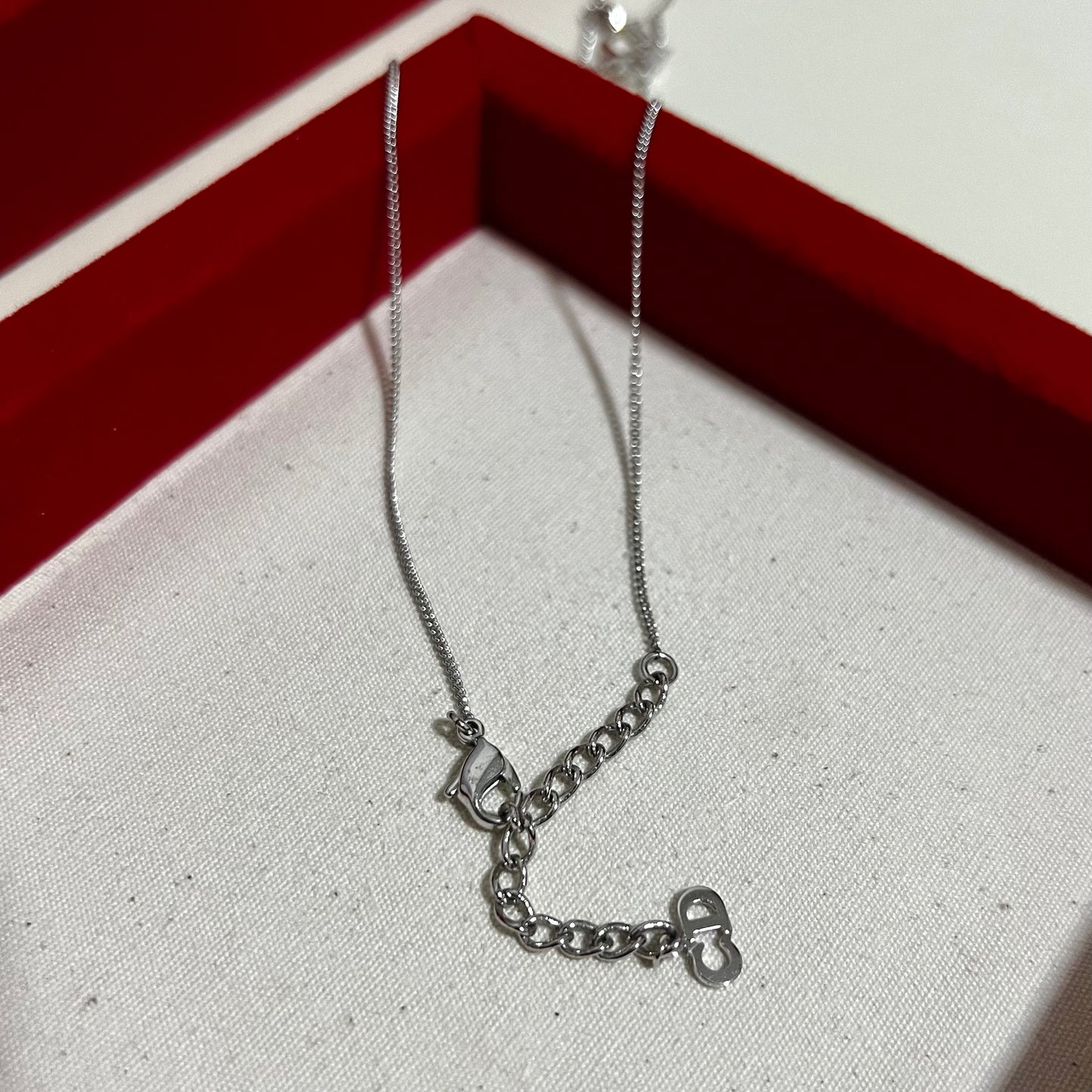 Vintage Dior logo necklace