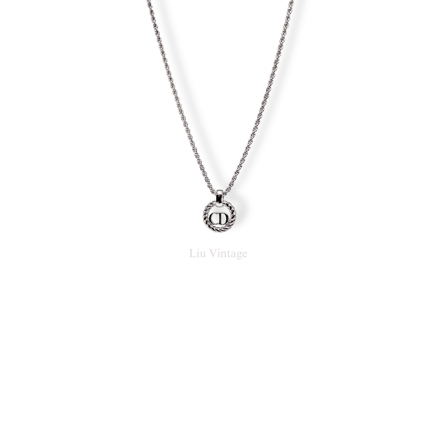 Vintage Dior Round Necklace