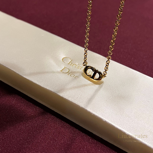 Vintage Dior CD Necklace