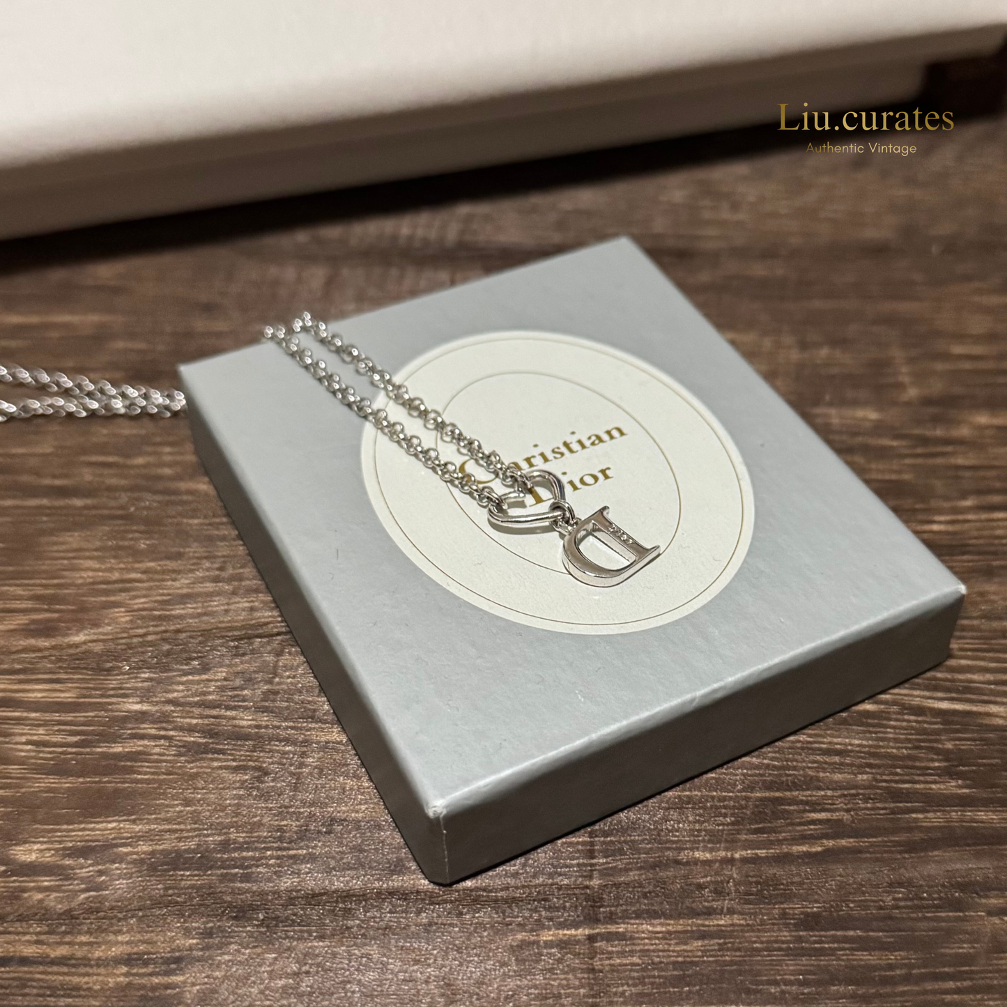 Vintage Dior Heart Necklace