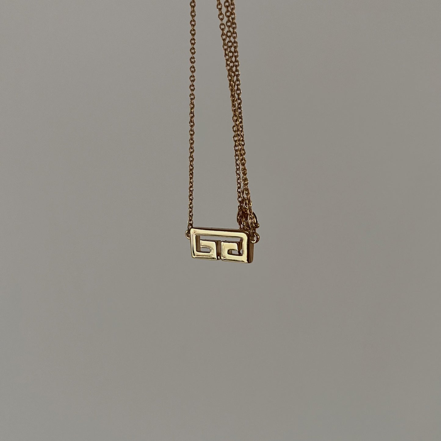 Vintage Givenchy Logo Necklace