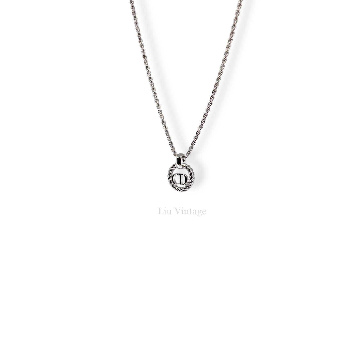 Vintage Dior Round Necklace
