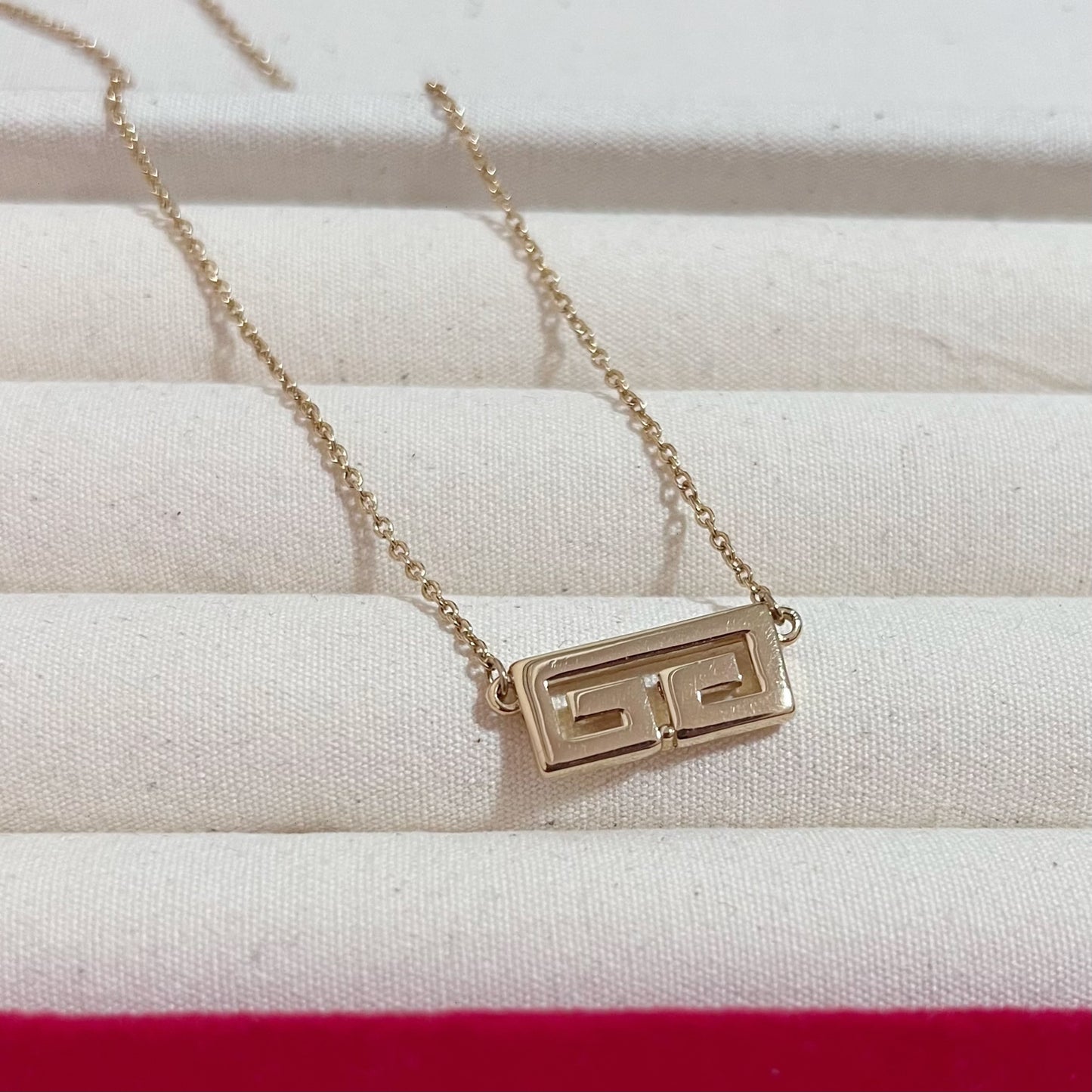 Vintage Givenchy Logo Necklace