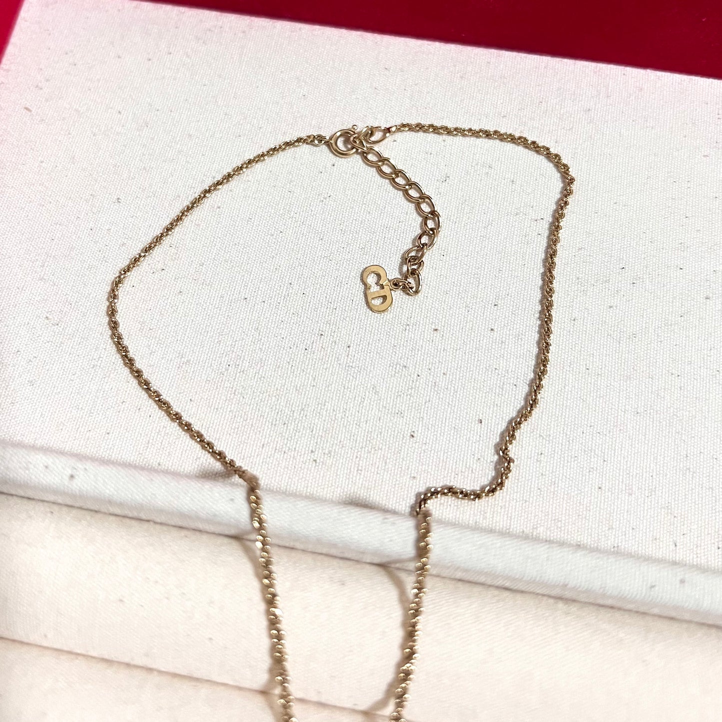 Vintage Dior Heart Necklace