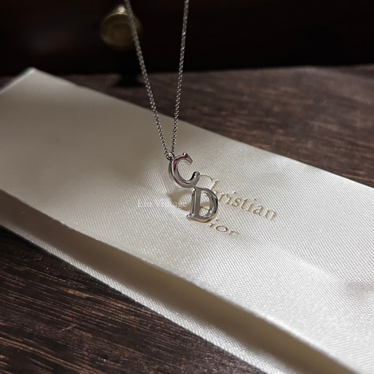 Vintage Dior CD Necklace