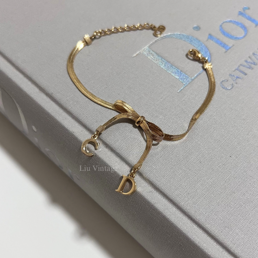 Vintage Dior Ribbon Bracelet