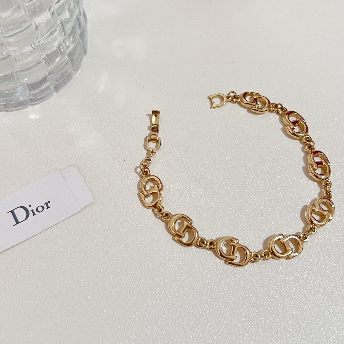 Vintage Dior CD Bracelet