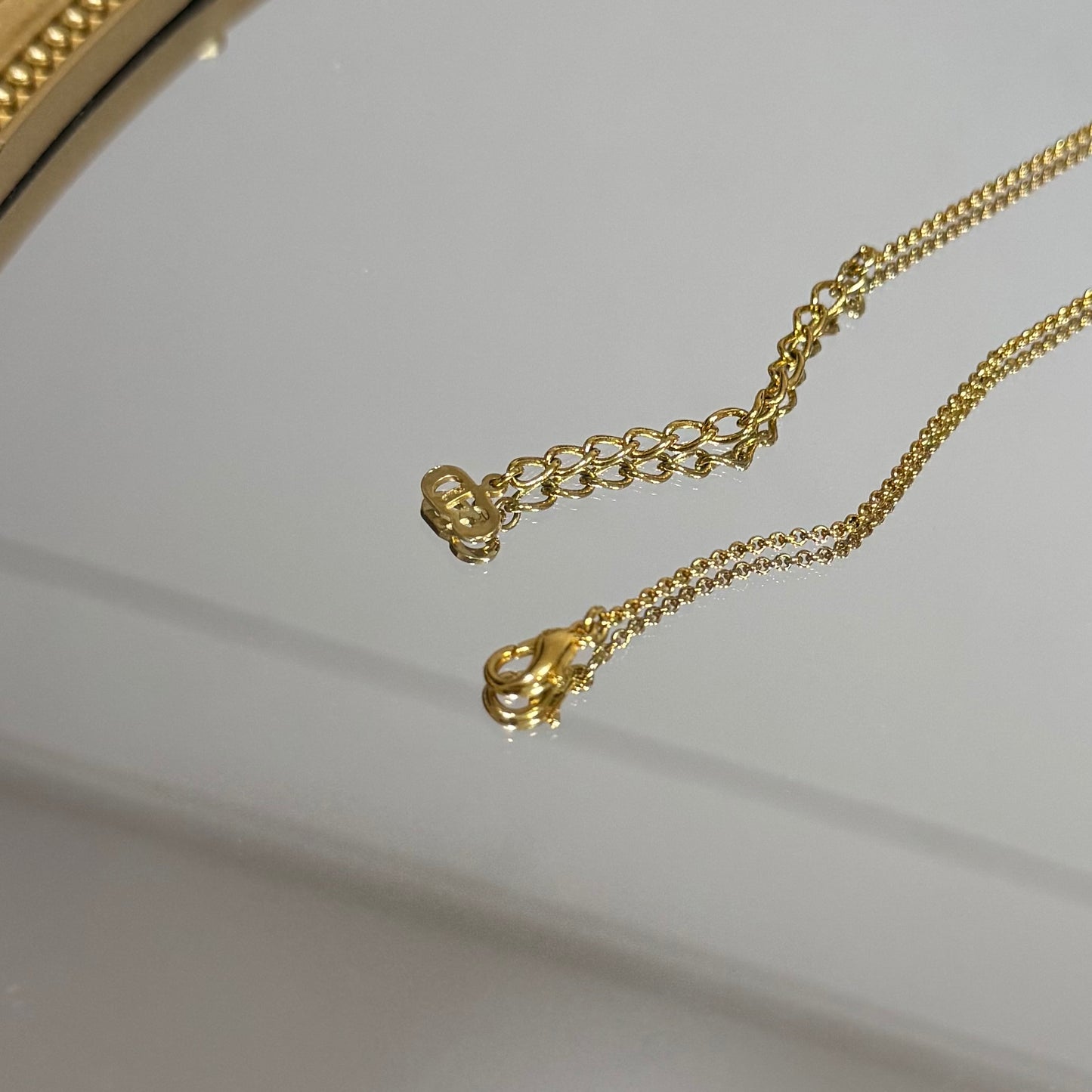 Vintage Dior Cube Necklace