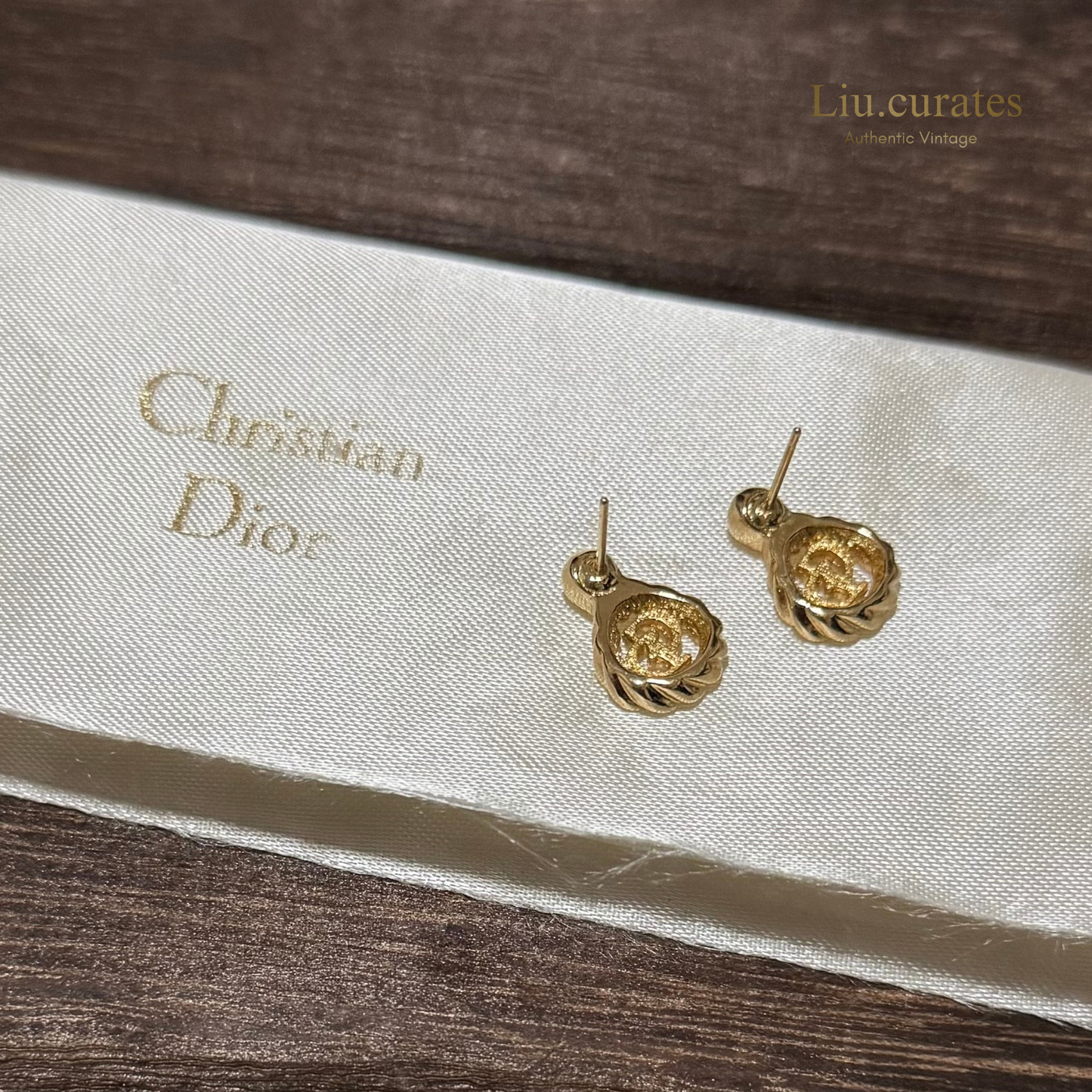 Vintage Dior Ear Studs