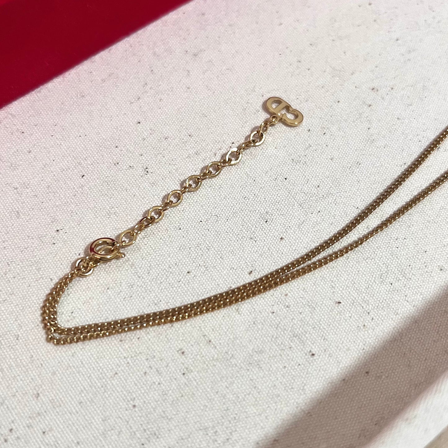 Vintage Dior CD Necklace