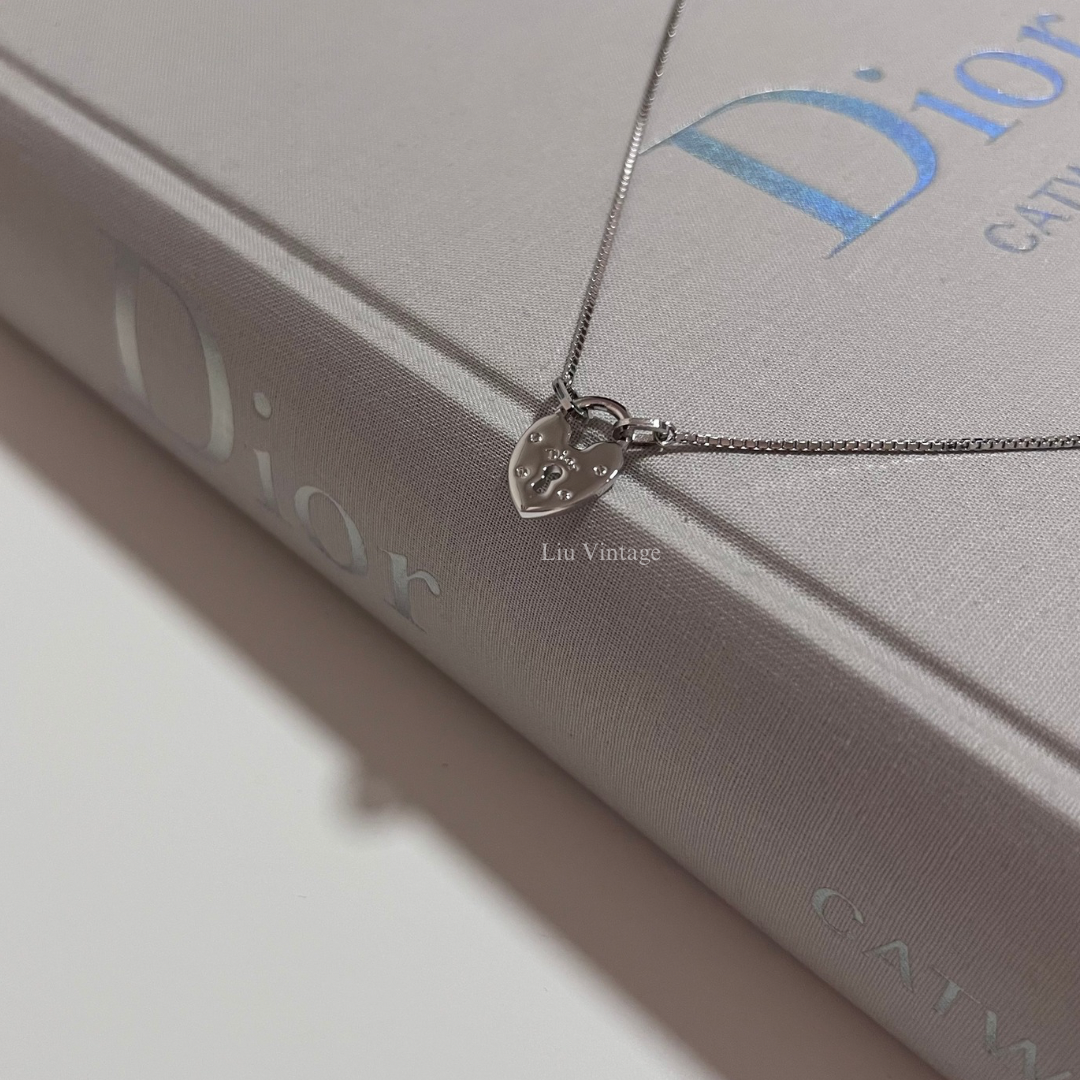 Vintage Dior Heart Necklace