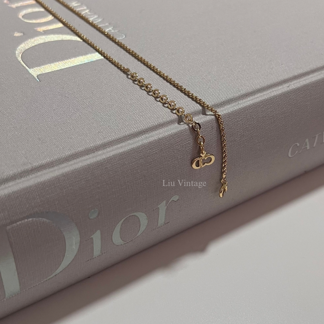 Vintage Dior Heart Necklace