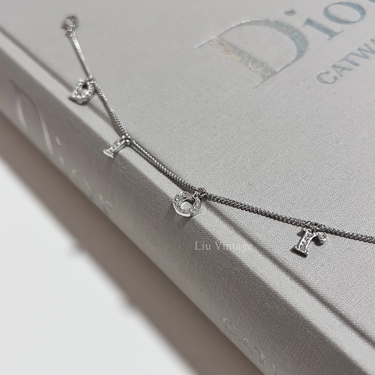 Vintage Dior Letter Bracelet