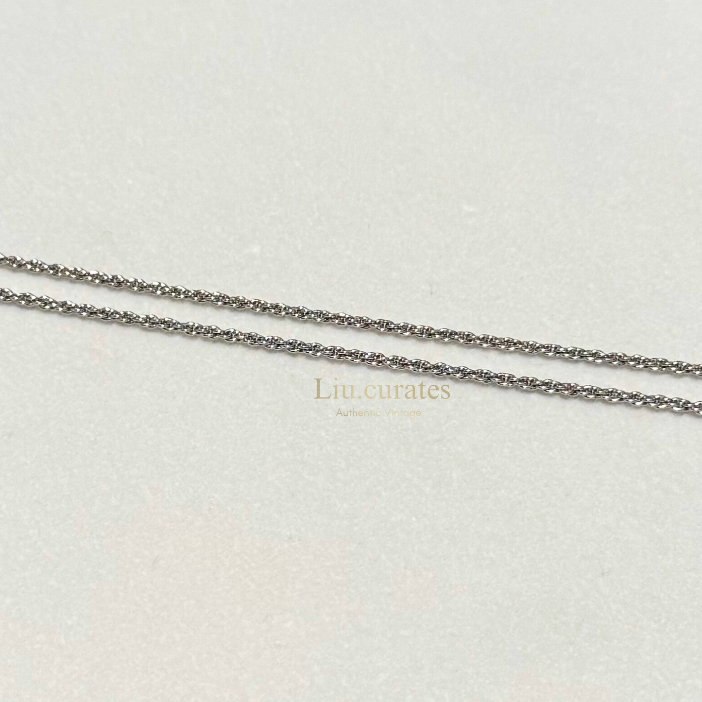 Vintage Dior Round Necklace (with crystal)