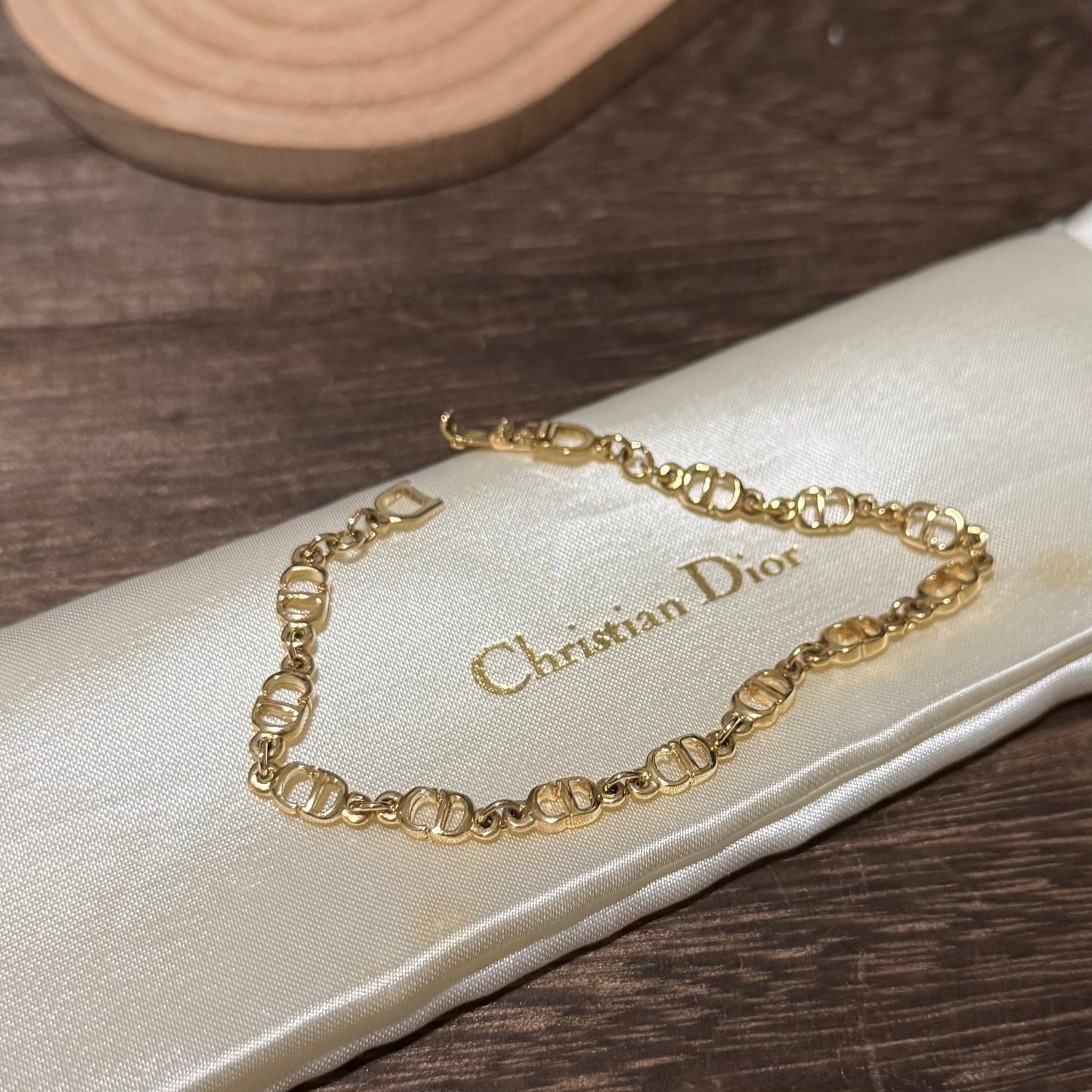 Vintage Dior CD Bracelet