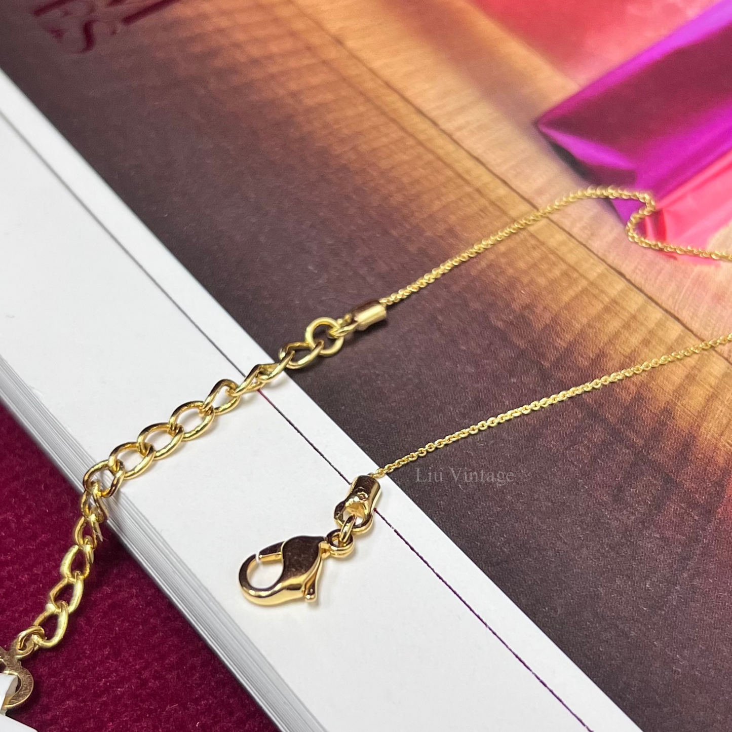 Vintage Dior CD Necklace