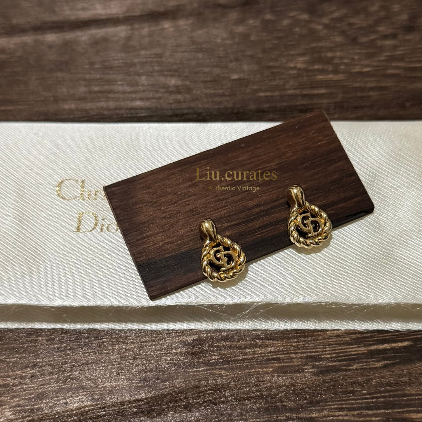 Vintage Dior Ear Studs