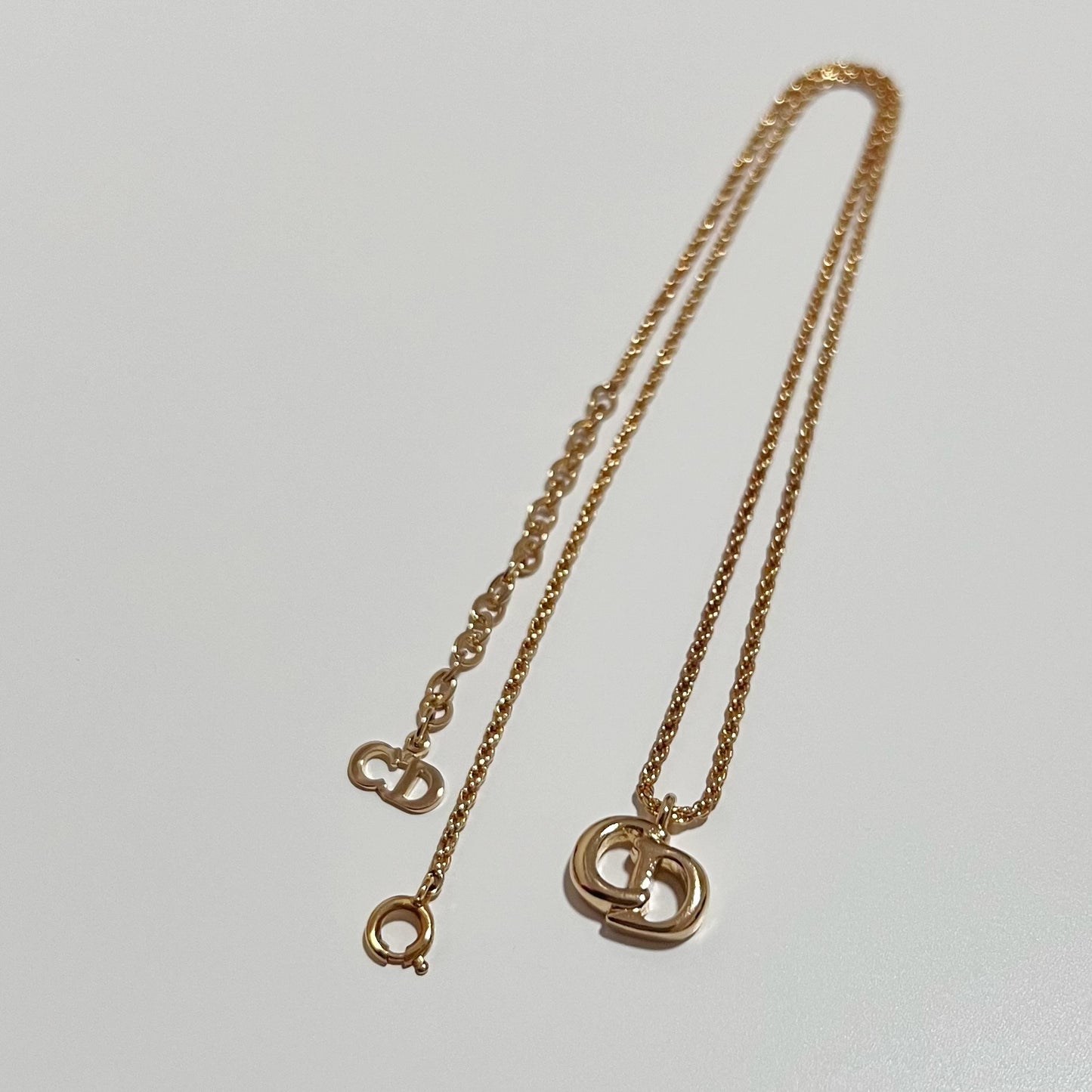 Vintage Dior CD Necklace