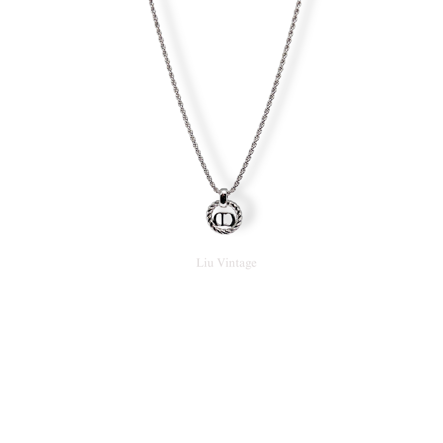 Vintage Dior Round Necklace