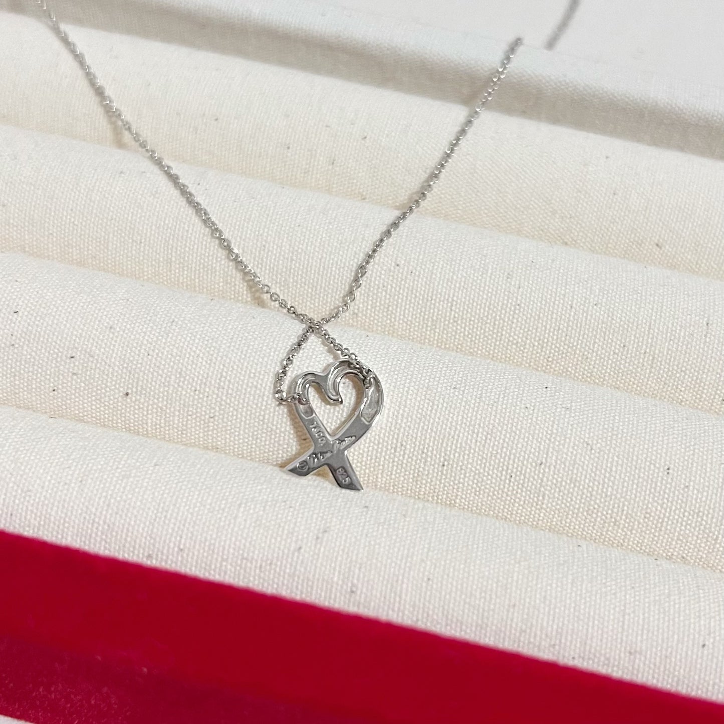 Vintage Tiffany & Co. Paloma Picasso Loving Heart Necklace