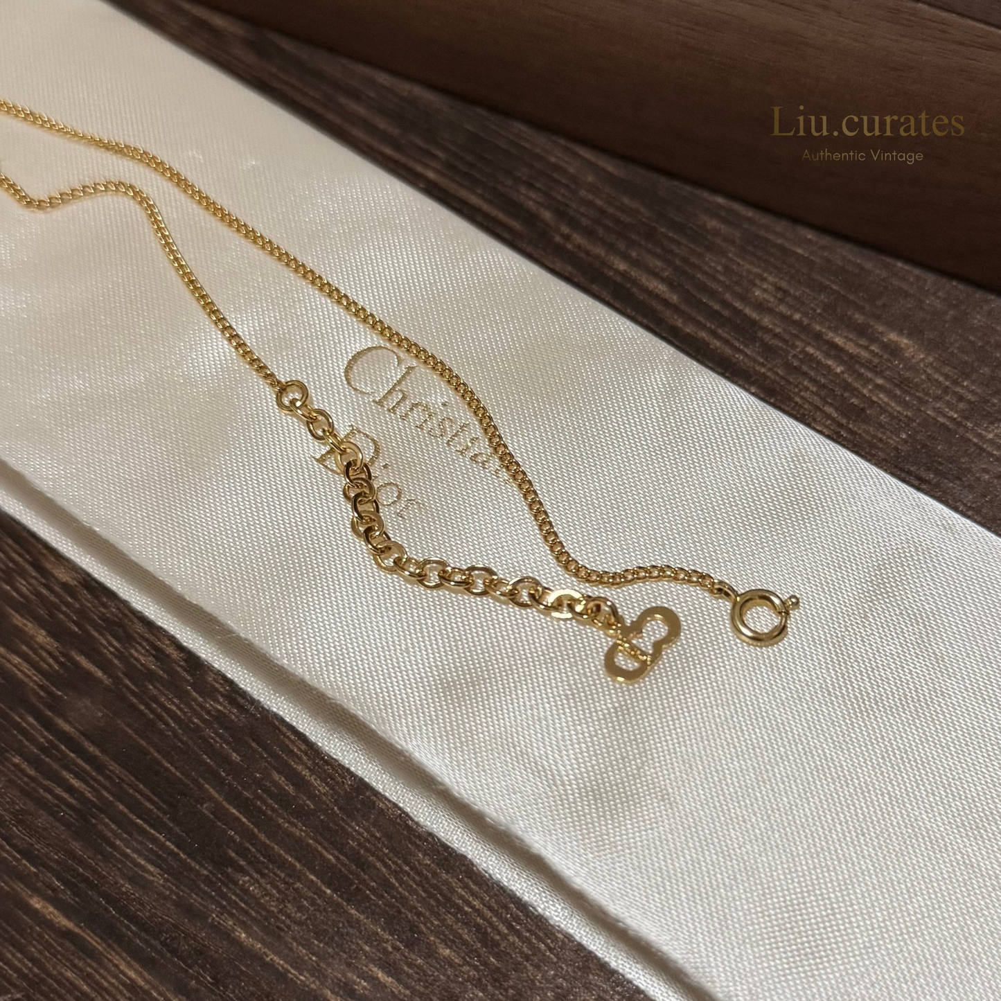 Vintage Dior Oval Necklace
