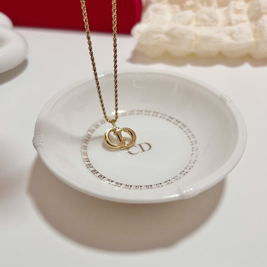 Vintage Dior CD Necklace